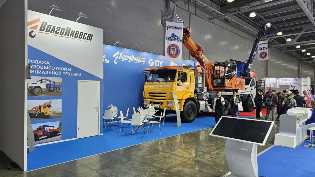 Стенд ВолгоИнвест на выставке CTT EXPO 2024 в «Крокус Экспо»