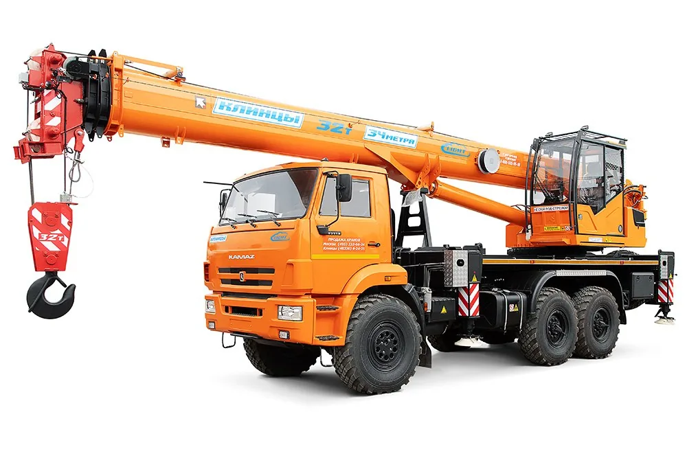 Автокран Клинцы КС-55729-5К-3 на шасси КАМАЗ-43118