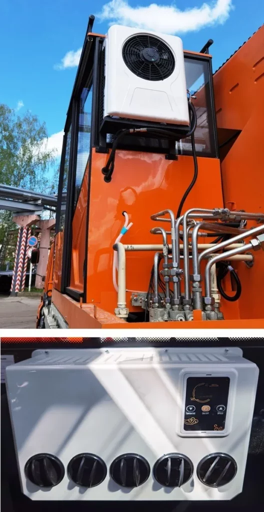 Кондиционер кабины крановщика автокрана Клинцы КС-55729