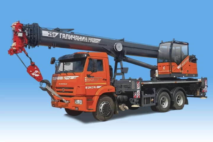 Автокран ГАЛИЧАНИН КС-55713-1Л-1 «ГРАФИТ»