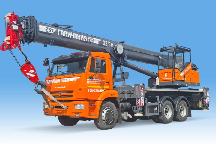 Автокран ГАЛИЧАНИН КС-55713-1В-1 «ГРАФИТ»