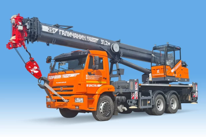 Автокран ГАЛИЧАНИН КС-55713-1В-4 «ГРАФИТ»