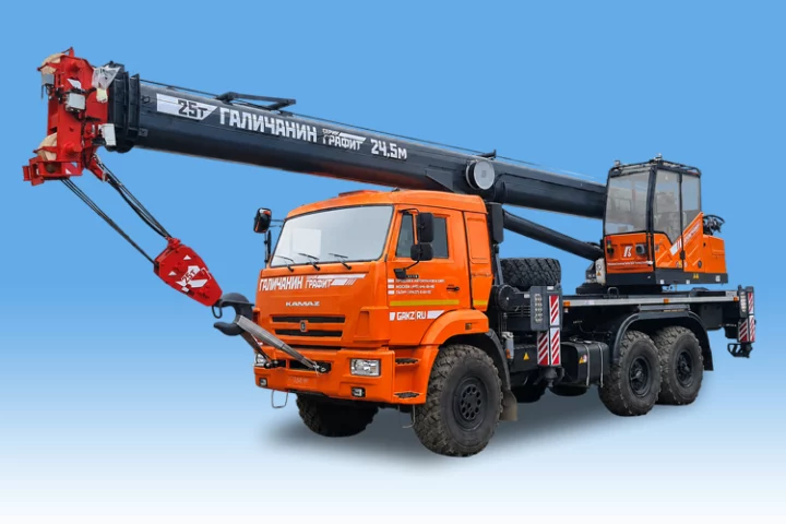 Автокран ГАЛИЧАНИН КС-55713-5Л-1 «ГРАФИТ»
