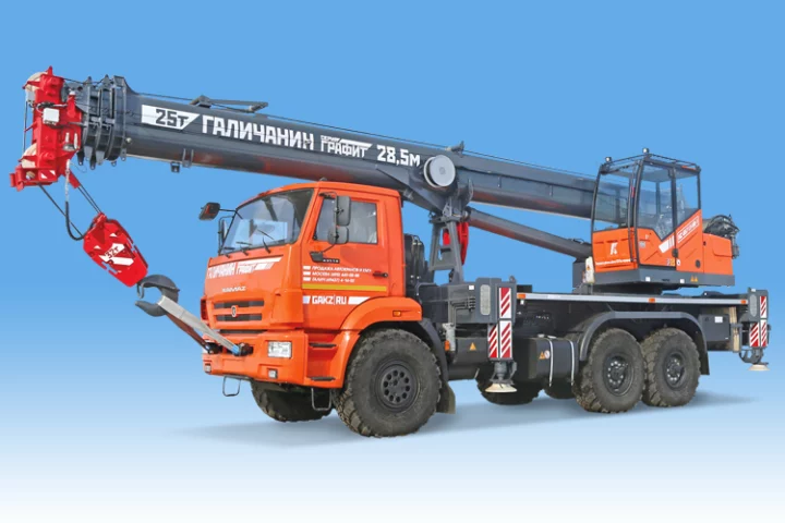 Автокран ГАЛИЧАНИН КС-55713-5В-1 «ГРАФИТ»
