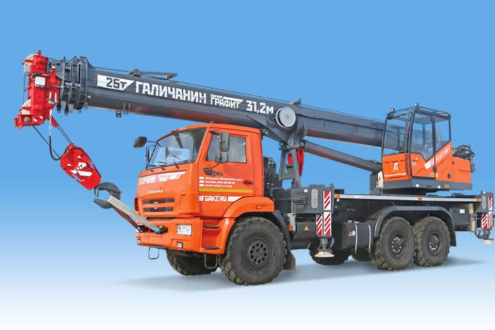 Автокран ГАЛИЧАНИН КС-55713-5В-4 «ГРАФИТ»