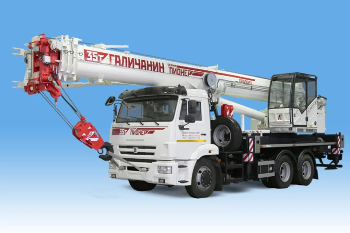 Автокран ГАЛИЧАНИН КС-55721-2В «ПИОНЕР»