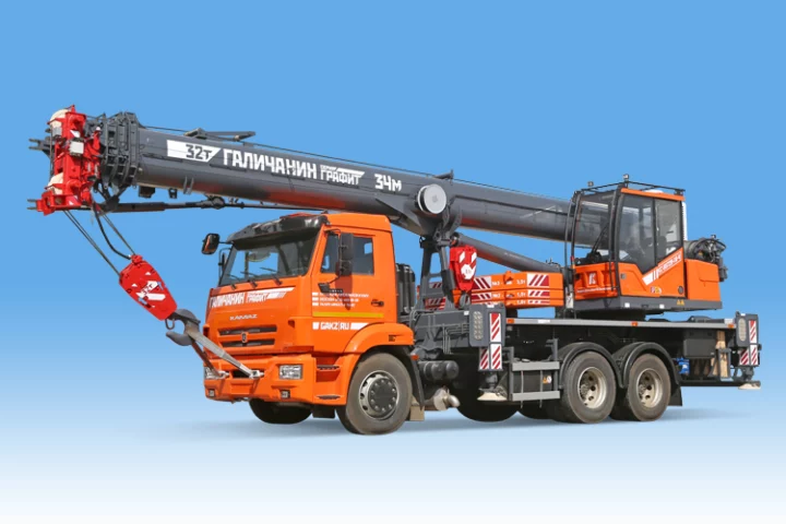 Автокран ГАЛИЧАНИН КС-55729-1В-4 «ГРАФИТ»