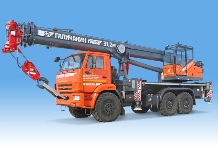 Автокран ГАЛИЧАНИН КС-55729-5В-3 «ГРАФИТ»