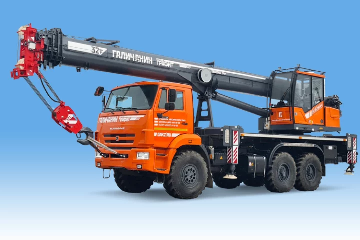 Автокран ГАЛИЧАНИН КС-55729-5В-4 «ГРАФИТ»