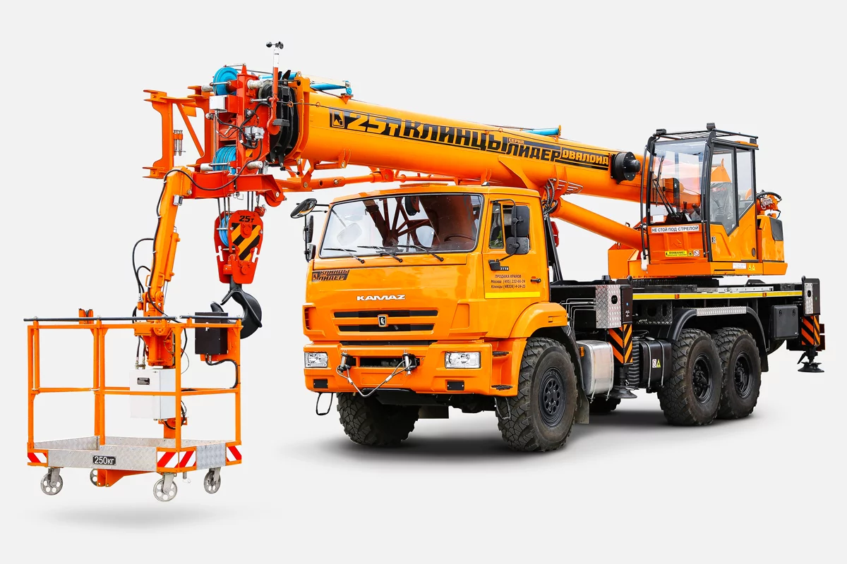 Автокран КЛИНЦЫ КС-55713-5К-5В